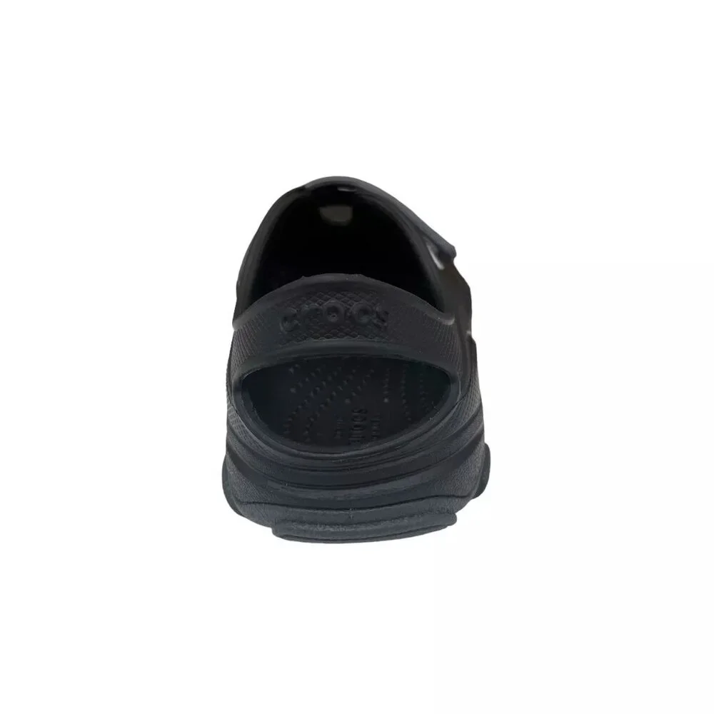 Crocs All Terrain Toddler Boys Fisherman Sandals Size 9 Black Closed Toe Slip-on